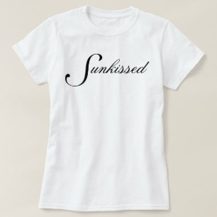 "Sunkissed" einfache, hübsche, schicke Ästhetik-Sc T-Shirt