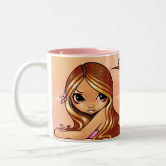 "Sunkissed Meerjungfrau-" Tasse