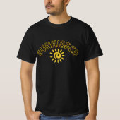 Sunkissed T Shirt Design Summer Sea Beach Sonnenun (Vorderseite)