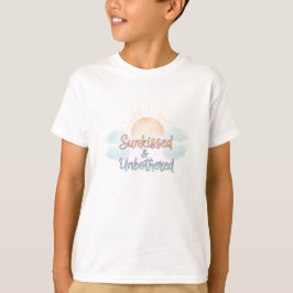 Sunkissed Unbothered Aesthetic T-Shirt