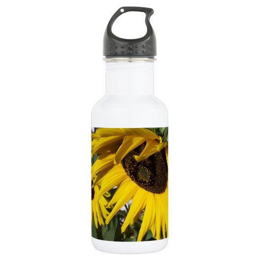 Sunlamp Sonnenblumen Trinkflasche (Vorderseite)