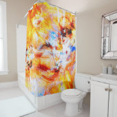 Sunlight. Abstract beautiful multicolor bright art Duschvorhang (Beispiel)