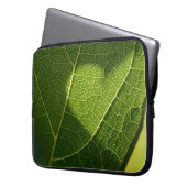 Sunlight Heart Leaf Electronic Bag Laptopschutzhülle (Vorderseite Links)
