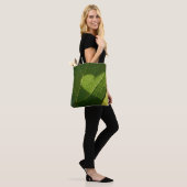 Sunlight Heart Leaf Tote Bag Tasche (Am Model)