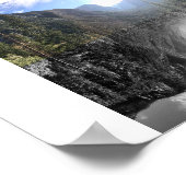 Sunlight in the Valley Reflection Photography Poster (Ecke)