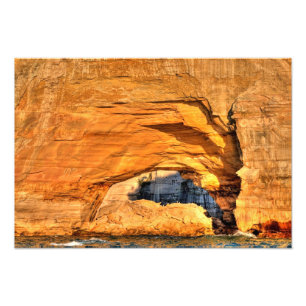 Sunlit arch, Pictured Rocks NL, Michigan Fotodruck