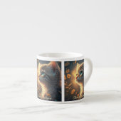 Sunlit Aura Kitten Spezielle Tasse (Vorderseite Rechts)