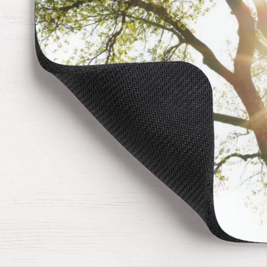 Sunlit Baum Mousepad (Ecke)