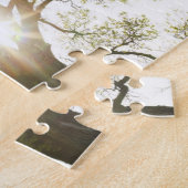 Sunlit Baum Puzzle (Seite)