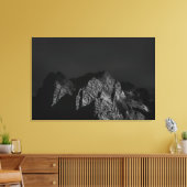 Sunlit Berge Leinwanddruck (Insitu (Wohnzimmer))