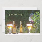 Sunlit Bier-Party Einladung (Vorderseite)