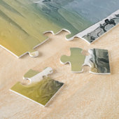 Sunlit Birch or Aspen Tree Grove Watercolor Puzzle (Seite)