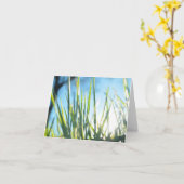 Sunlit Blades Karte (Gelbe Blume)