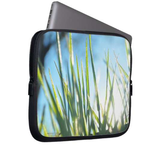 Sunlit Blades Laptopschutzhülle (Vorne Rechts)