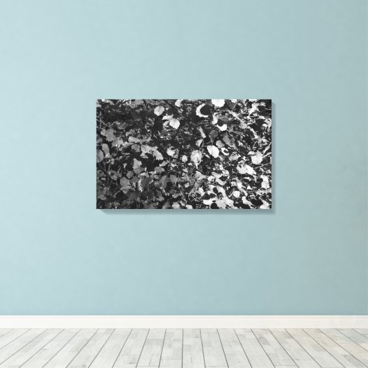 Sunlit Blätter Leinwanddruck (Insitu (Holzboden))