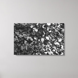 Sunlit Blätter Leinwanddruck