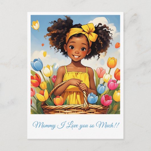 " SUNLIT BLOOM " POSTKARTE (Vorderseite)