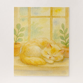 Sunlit Cat Haven Puzzle