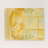 Sunlit Cat Haven Puzzle (Horizontal)