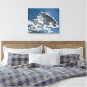 Sunlit Clouds Under Open Sky Leinwanddruck (Insitu (Schlafzimmer))
