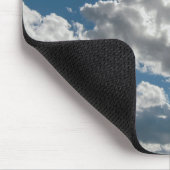 Sunlit Clouds Under Open Sky Mousepad (Ecke)