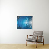 Sunlit Coral Reef Ocean Tapestry Wandteppich (Beispiel (Horizontal))