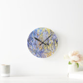 Sunlit Coral Reef Runde Wanduhr (Zuhause)