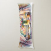 Sunlit Cottage Window Wildflowers Seitenschläferkissen (Vorderseite Vertikal)