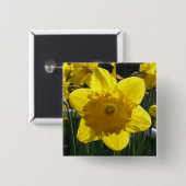 Sunlit Daffodil Button (Vorne & Hinten)