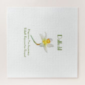 Sunlit Daffodil mit Blume Puzzle (Horizontal)