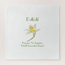 Sunlit Daffodil mit Blume