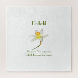 Sunlit Daffodil mit Blume Puzzle