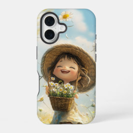 Sunlit Daisy Dreams Kerngehäuse Telefon iPhone 16 Hülle