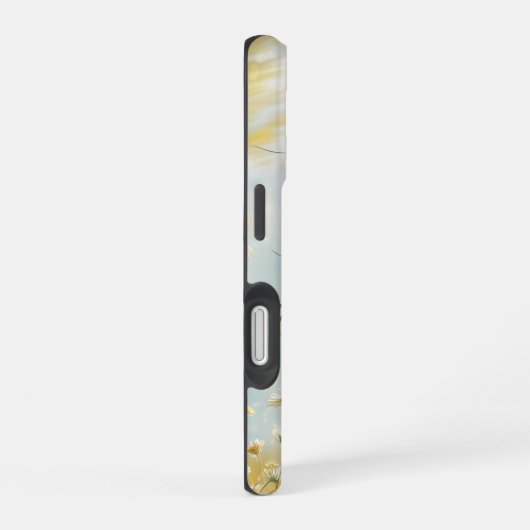 Sunlit Daisy Dreams Kerngehäuse Telefon iPhone 16 Hülle (Rechte Seite)