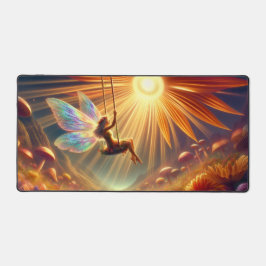 Sunlit Fairy Desk Mat Schreibtischunterlage