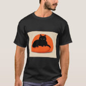 Sunlit Feline T-Shirt (Vorderseite)