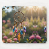 Sunlit Garden Dreamcatcher Mousepad (Vorne)
