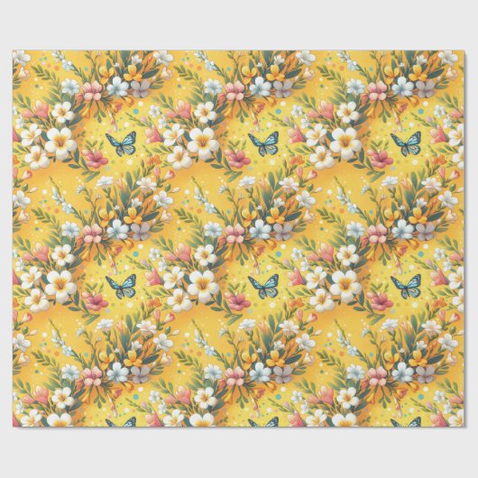 Sunlit Garden Geschenkpapier (Flach)