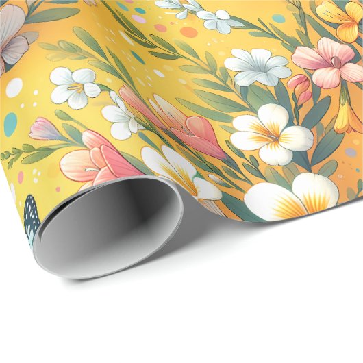 Sunlit Garden Geschenkpapier (Rolleneckpunkt)