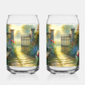 Sunlit Garden Pathway Gate Scene Dosenglas (Links)