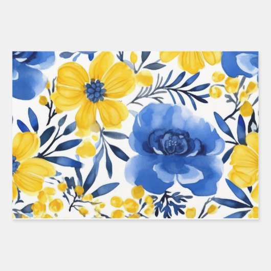 "Sunlit Garden Wrapping Paper" Geschenkpapier Set (Vorderseite 2)