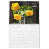 Sunlit Gardens & Scripts Kalender (Jan 2027)