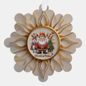 "Sunlit Golden Hour" Ornament Karte (Vorderseite)