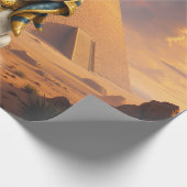 Sunlit Guardian – Desert Relic Bunny. Geschenkpapier (Ecke)