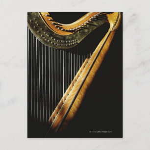 Sunlit Harp Postkarte