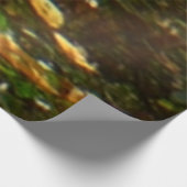 Sunlit Herbstweg im Laurel Hill Staat Park Holzposter (Ecke)