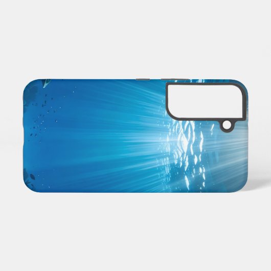 Sunlit Korallenriff Tough Phone Case Samsung Galaxy Hülle (Rückseite (Horizontal))