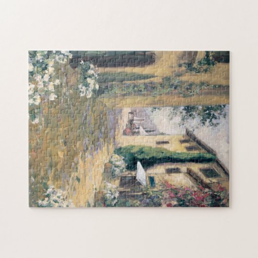 Sunlit Landhaus I Puzzle (Horizontal)