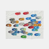 Sunlit Marmore Fleecedecke (Vorderseite (Horizontal))