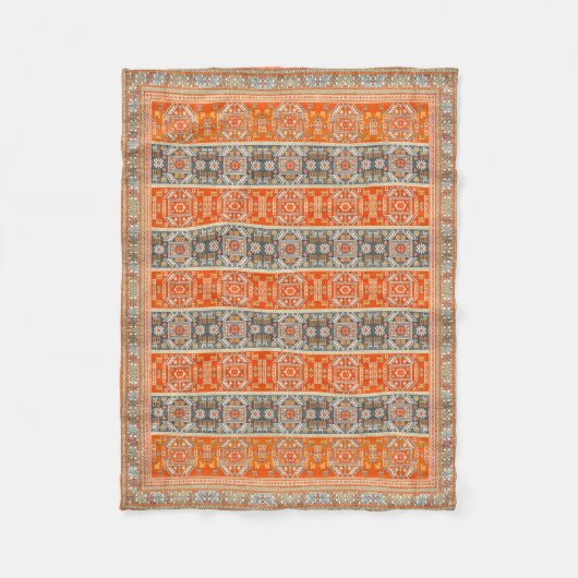 Sunlit marokkanisch Weave Fleecedecke (Vorderseite)